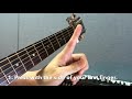 기타 바레코드 소리 쉽게 내는 비법 3가지 - 기타레슨 (3 Secrets to easy Barre chords)