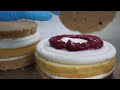Amazing! Christmas snowman cake mass production in cake factory - Korean street food