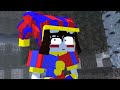 JAX Didn't EXPECT This From POMNI / The Amazing Digital Circus, But Minecraft Animation