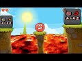 Red Ball 4 ( Floor is Lava ) Challenge in Deep Forest ( Animation )
