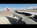 Southwest 737-700 Landing in Las Vegas