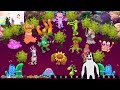 ALL ISLAND SONGS - MY SINGING MONSTERS - FULL SONGS! (WORST TO BEST ISLANDS!)