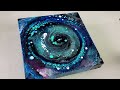 CELLS Go Wild - Must See! Open Cup Acrylic Pour GALAXY🌌 Easy Fluid Art | Abstract Deep Space