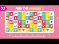 Find the ODD One Out | Find The ODD Number And Letter Edition! | Quiz Main