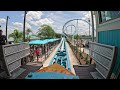 SURF COASTER - Pipeline Front Row POV - New SeaWorld Orlando 2023