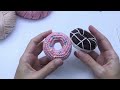 No Sew Donut amigurumi | Easy and fast free amigurumi pattern for beginners