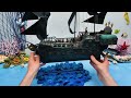 Let's Make Captain Jack Sparrow's Black Pearl Ship From Cardboard!