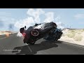 High Speed Traffic Crashes #86 - BeamNG Drive | CrashBoomPunk