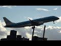 LONDON CITY AIRPORT - Afternoon Rush Hour | PLANE SPOTTING