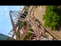 2022 Viper Roller Coaster On Ride Front Seat 4K POV Six Flags Magic Mountain