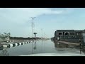 A breathtaking thunderstorm and heavy rains flood the village #Rain