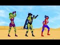 Rescue HULK Family &CAPTAIN AMERICA Vs Evolution Of GOLD SPIDERMAN: Who Is The King Of Super Heroes?