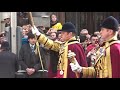 Remembrance Sunday 2018 arrival of the Guards Bands