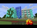 Mikey WATER vs JJ LAVA School in Minecraft (Maizen)