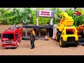 RC Vehicles Work in the Mud! Best R/C Construction Site! RC Trucks Extreme! | Alpha Trucks