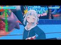 Gura在3D直播中演唱 ファンサ「Fansa」- HoneyWorks   心臟爆擊的鯊魚光線！！❤️【 Gawr Gura | Hololive EN】【中文字幕】