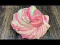 RAINBOW Slime I Mixing random into Glossy Slime I Relaxing slime videos#part11