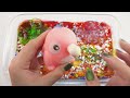 ASMR Slime Video l How To Make Rainbow Milk Bottle Bathtub With Glitter Slime | Best Of Yo Yo Idea
