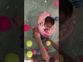 Cali the 5-months baby enjoy swimming in Kawaii Spa