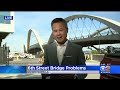 Problems persist on newly opened 6th Street Bridge