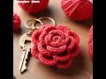 Crochet keychain design model knitted with wool. share ideas created by AI.#crochet #knitted #wool