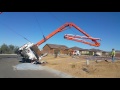 concrete pumper rollover