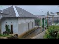 Beautiful Rain in a Remote Village in Indonesia | The Sound of Rain | Very Calming for Relaxation