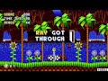 Sonic ManiaGreen Hill zone act 1 Ray Speedrun 27.90