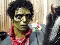 MICHAEL JACKSON THRILLER TRIBUTE BUSTS AND MOONWALKER