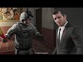 GTA 5 (Gameplay)- Micheal saves his family from Merryweather