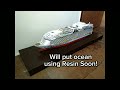 Home scratch build Wonder of the Seas in progress (Almost Done!) #craft #follow