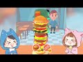 ゲームが上手いと最強のバーガーが作れるスマホゲームが楽しい😆【Burger rush】【ゲーム実況】