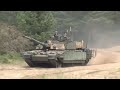 Wartime Churchill Tank driving with latest Challenger 2 Tank