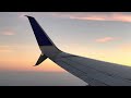 United Airlines 737-800 Gorgeous Dusk Takeoff from Houston Intercontinental Airport!