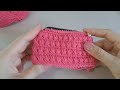 Incredible!! Super easy idea Crochet mini coin purse - Gift Crochet ldeas - DIY projects