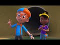 Blippi & Meekah's Magic Colors Mix | Blippi Wonders | NEW Animated Series | Blippi Wonders
