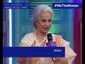 Being a Woman: Then and Now - Waheeda Rehman at We The Women, Mumbai 2018