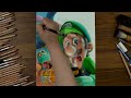 Drawing The Super Mario Bros. Movie - Luigi [Drawing Hands]