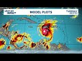 Hurricane Beryl tracker: Projected path, models and satellite images
