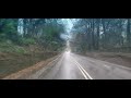 Raining in Gloucestershire. Driving in Stow-on-the-Wold