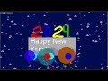 2024 New Year (in Algodoo version)