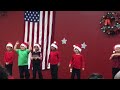 Unni Preschool Christmas Program First Song