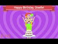 Happy Birthday to Giselle!