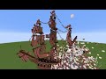 Minecraft TNT Pirate  Galleon