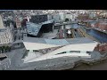 Flying Liverpool Docks