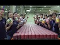 Large Jar Candle Mass Production Process. Wonderful Korean Scented Candle Manufacturing Factory