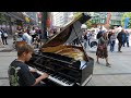 When I performed on a Street Piano - The crowd was surprised!!