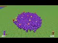 1000 Zombies Vs 1000 Piglin Brute | Minecraft