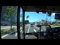 Japanese Bus Driver's view: From Kyoto Station to Moss Temple/Suzumushi Temple [Kyoto bus route 83]