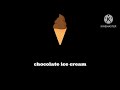 Nick ku & chocolate ice cream logo